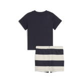 Minicats Super Puma Tee And Shorts Set Inf